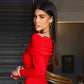 Tiara red dress