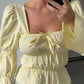 Butter yellow top