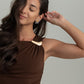 Risa mocha dress