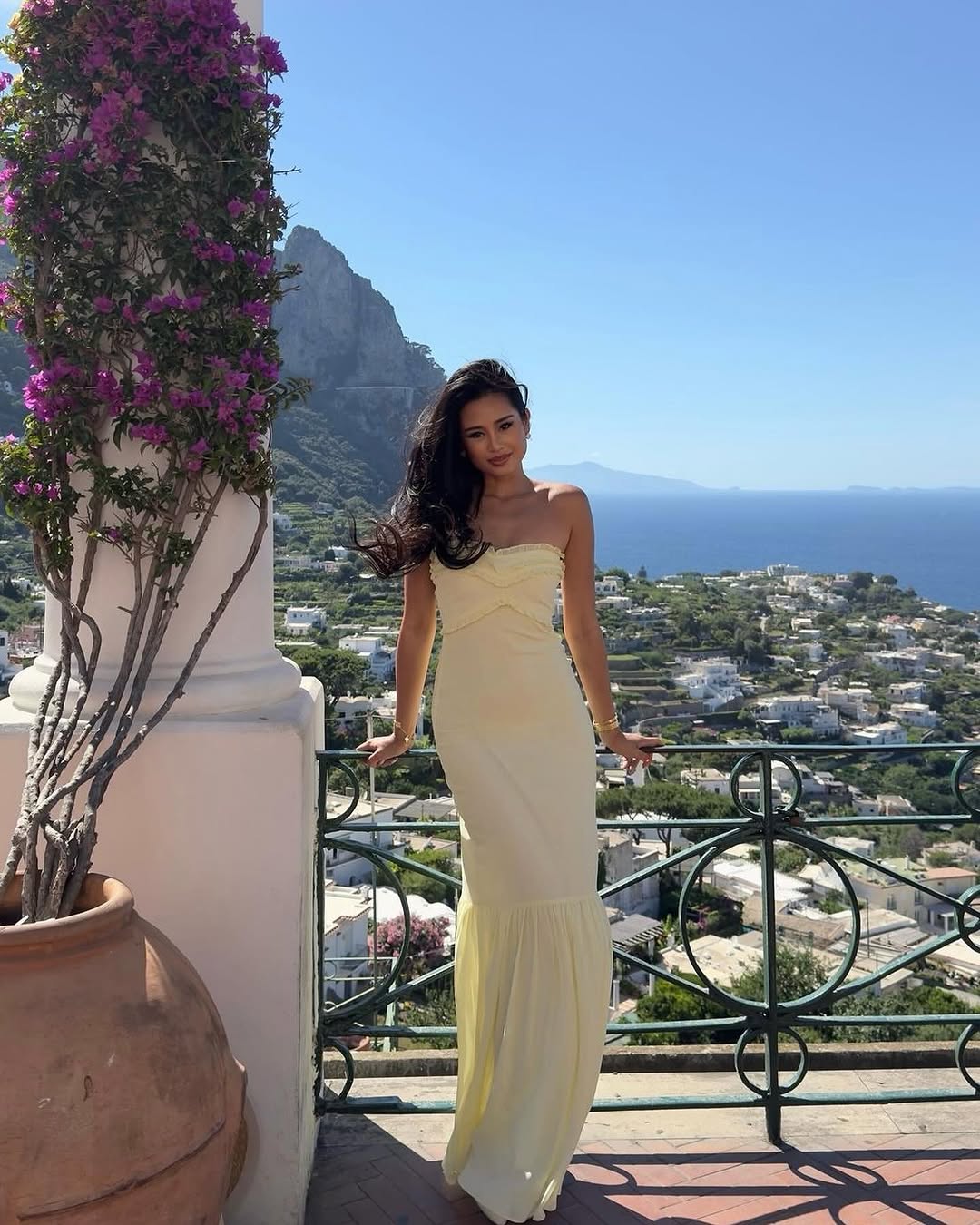 Halena chiffon dress