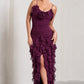 Iliana ruffle dress