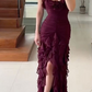 Iliana ruffle dress