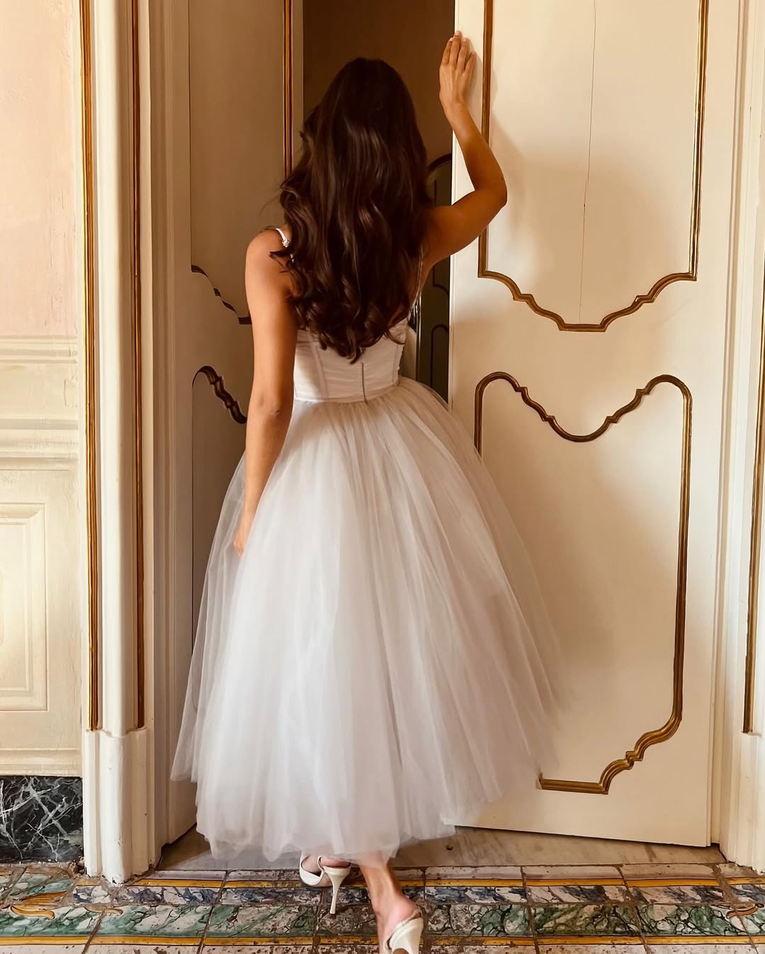 Daisy white dress