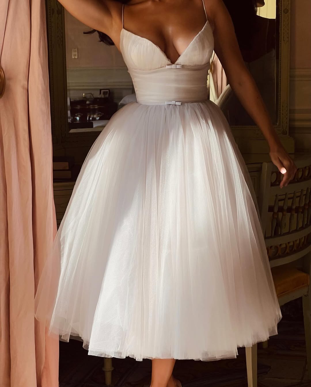 Daisy white dress