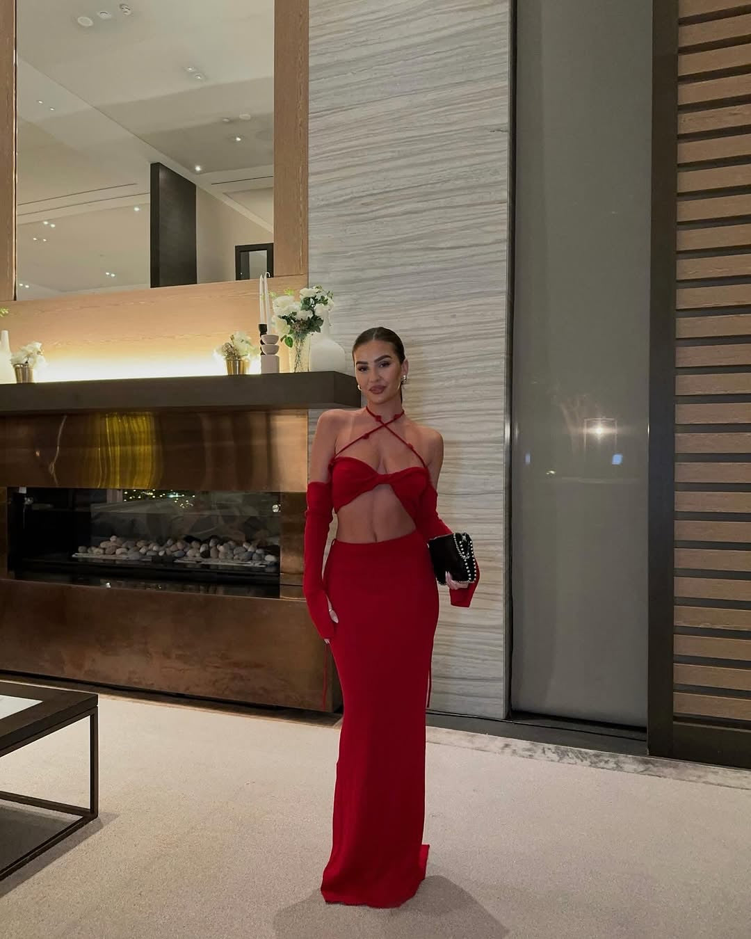 Amayera in red