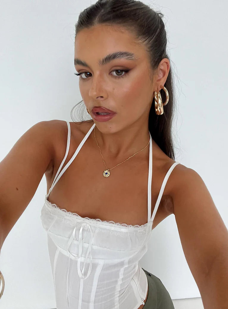 Hyna lace top