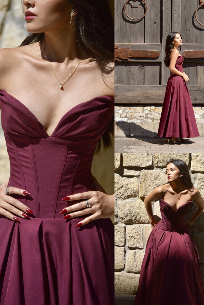 Kylie maxi dress