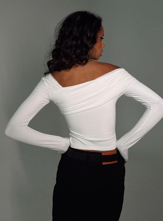 Tira off shoulder top
