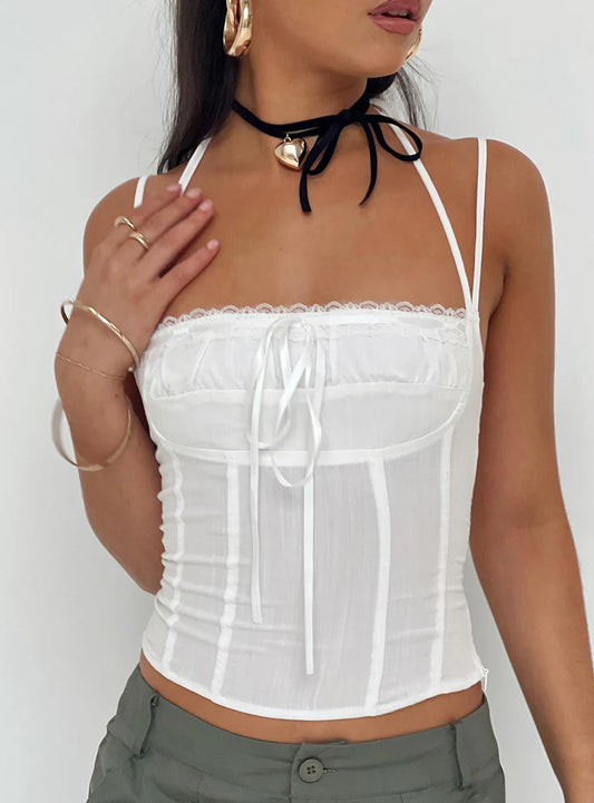 Hyna lace top